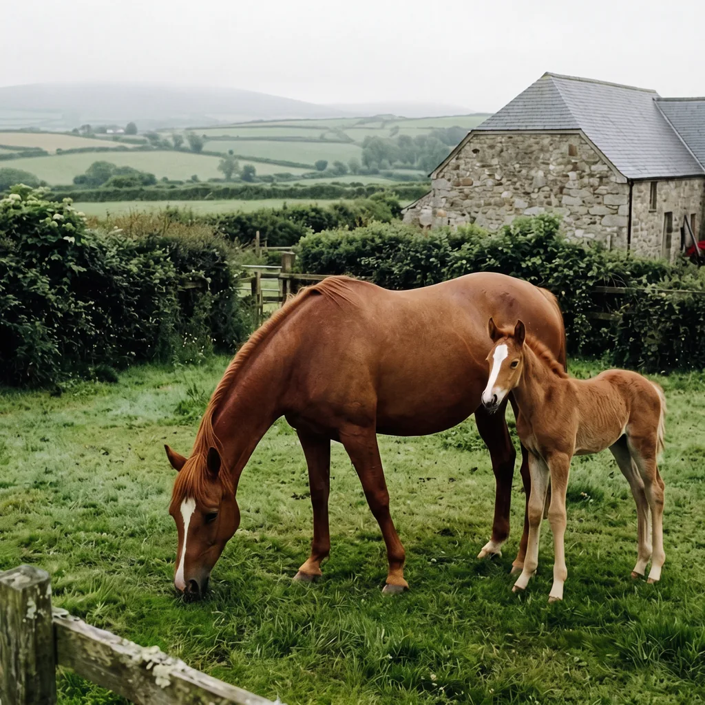 Élevage de chevaux au Cheval Centaure Haute-Correze, Saint-Fréjoux